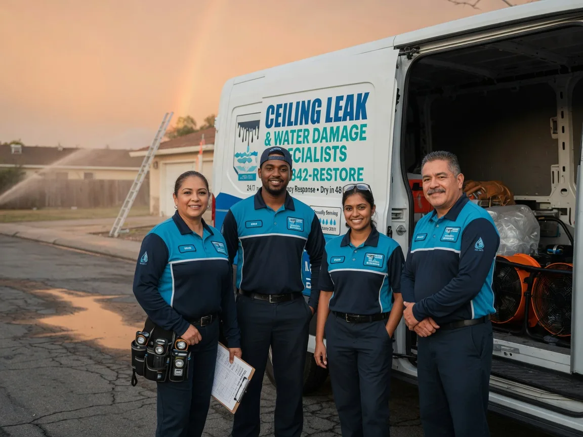 Ceiling Leak Cleanup company in Isleton, CA