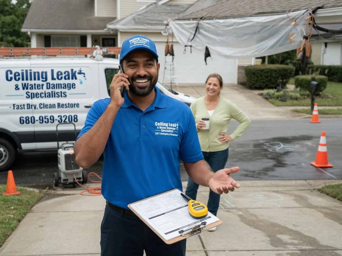 Ceiling Leak Cleanup Isleton, CA FAQs